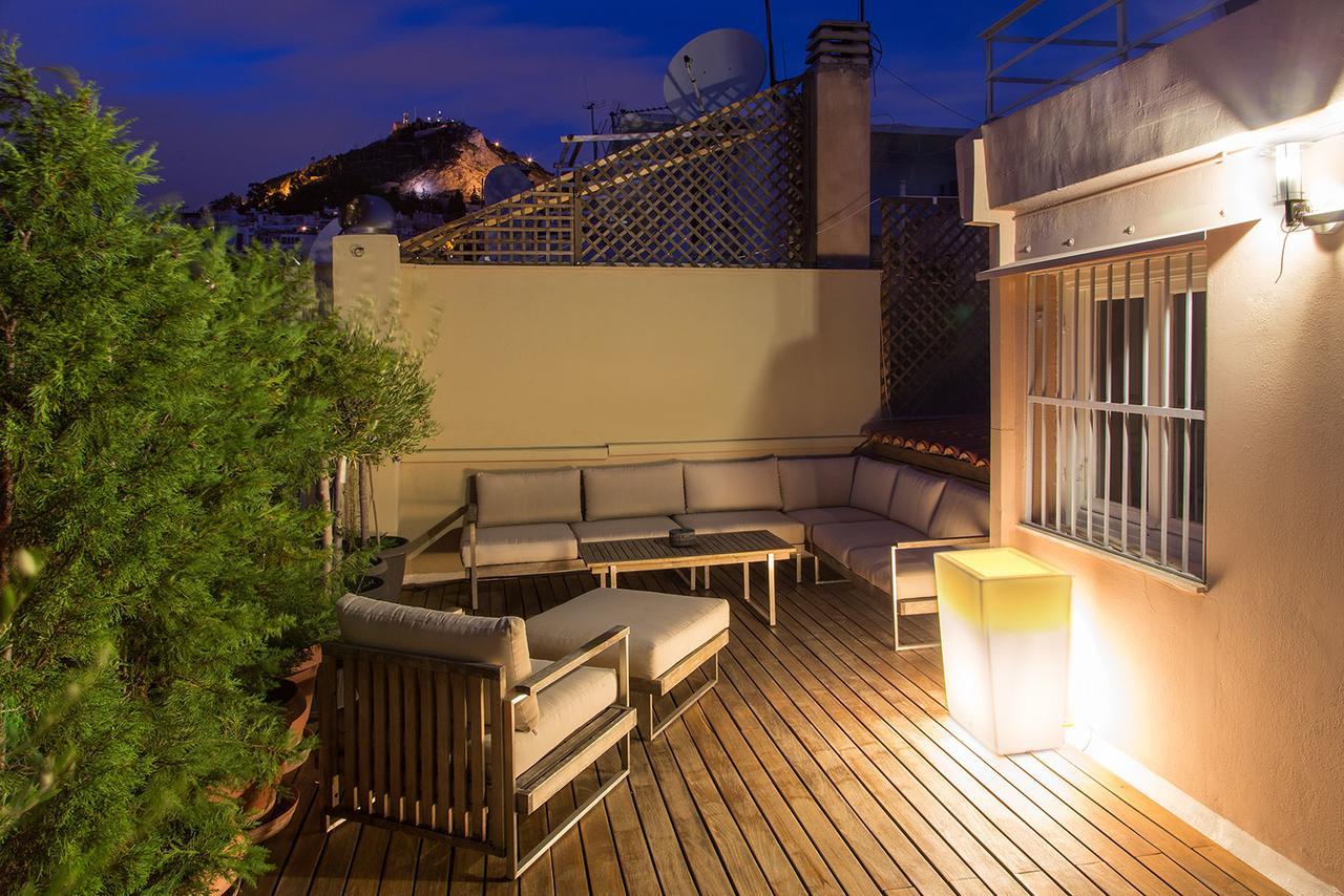 Beautiful Penthouse In Athens With Outside Jacuzzi Apartment Екстериор снимка